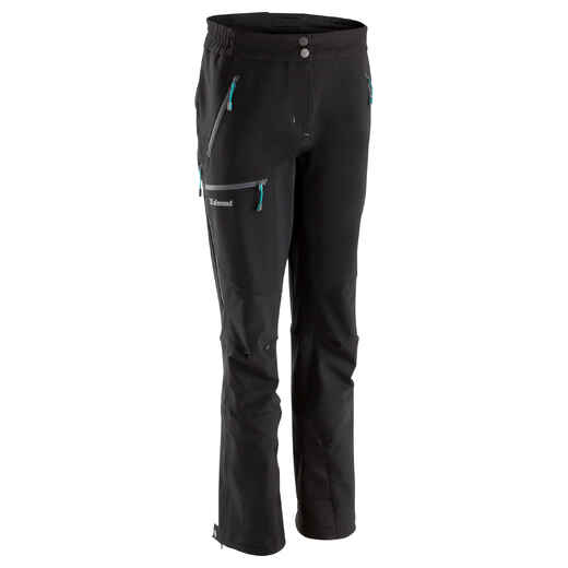 
      Softshellhose Damen - Bergsteigen Alpinism schwarz
  