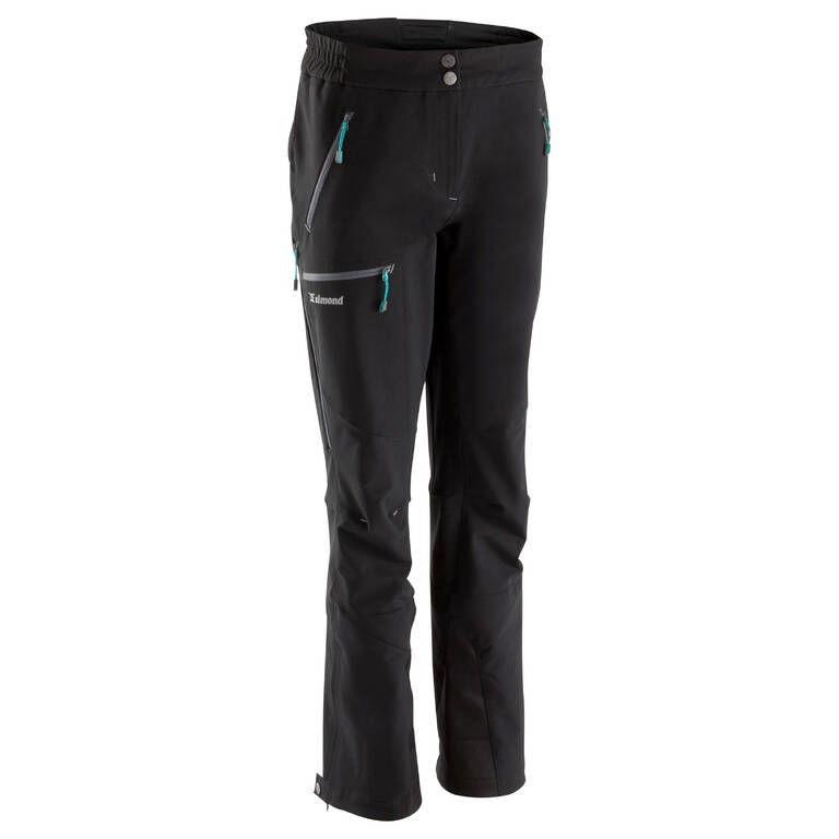 Women's Mountaineering Trousers - Alpinism Black