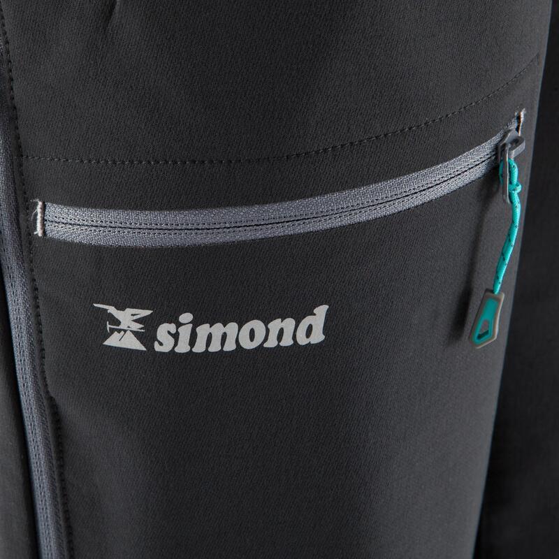 Pantaloni alpinismo scialpinismo donna ALPINISM neri