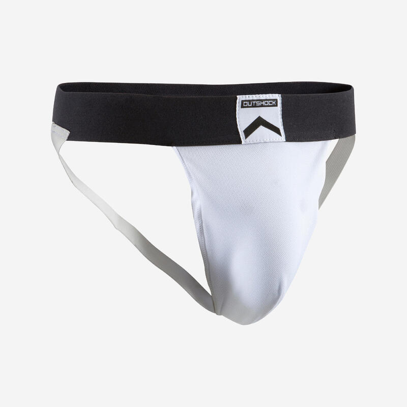 Kruisbeschermer voor heren/kinderen Slipee 100 wit