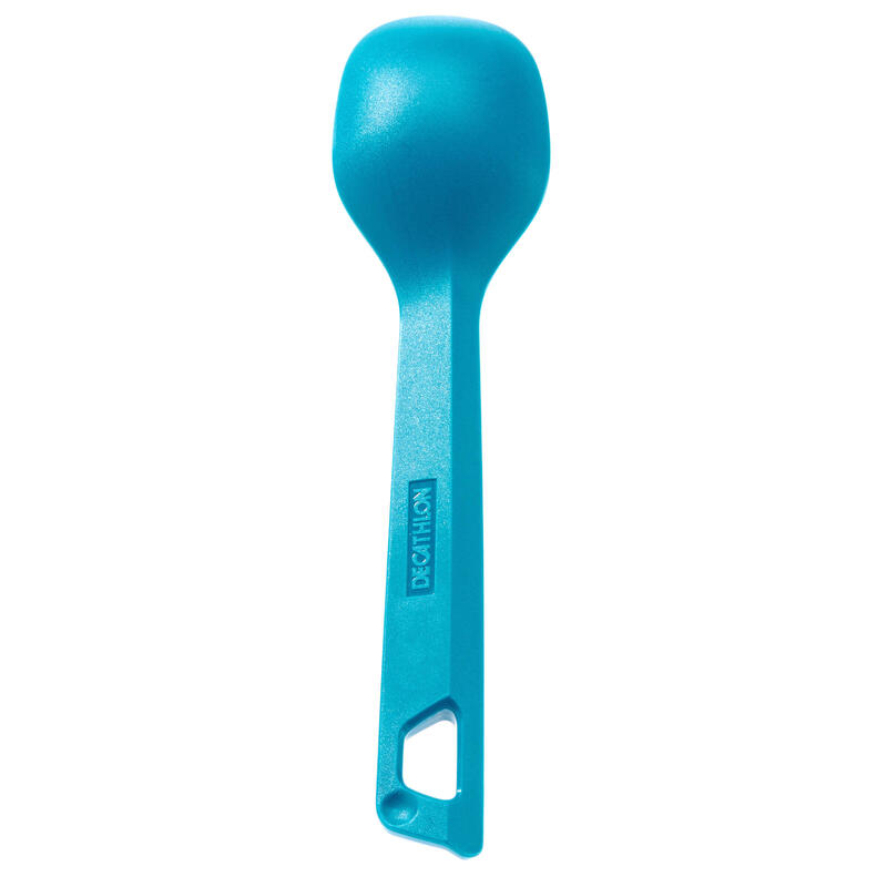 Set 3 couverts plastique bleu