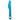 Camp Set of 3 hiker's plastic cutlery items (knife, fork, spoon) - blue