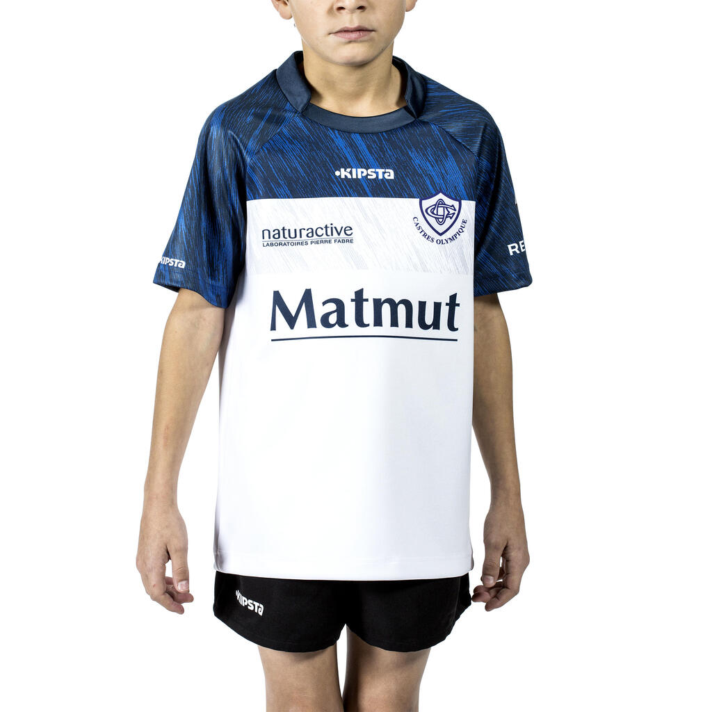 Castres Olympique TOP14 Kids Replica Away Shirt 2016 2017