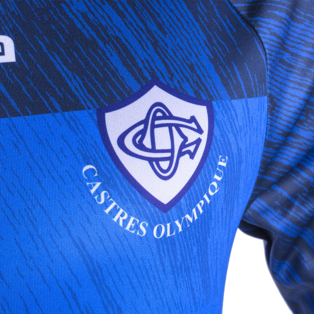 Rugby Heimtrikot 2016-2017 Castres Olympique TOP 14 Replica Erwachsene