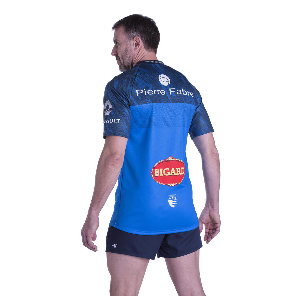 Rugby Heimtrikot 2016-2017 Castres Olympique TOP 14 Replica Erwachsene