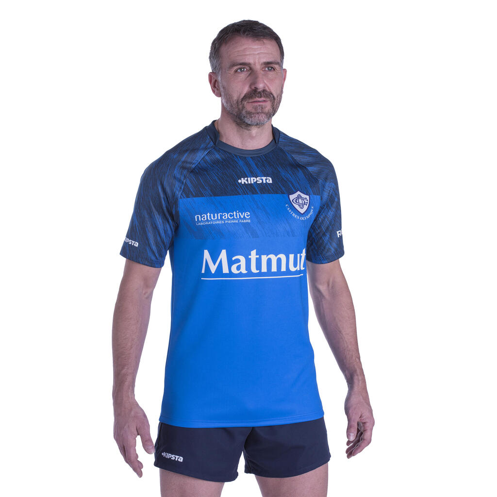 Rugby Heimtrikot 2016-2017 Castres Olympique TOP 14 Replica Erwachsene