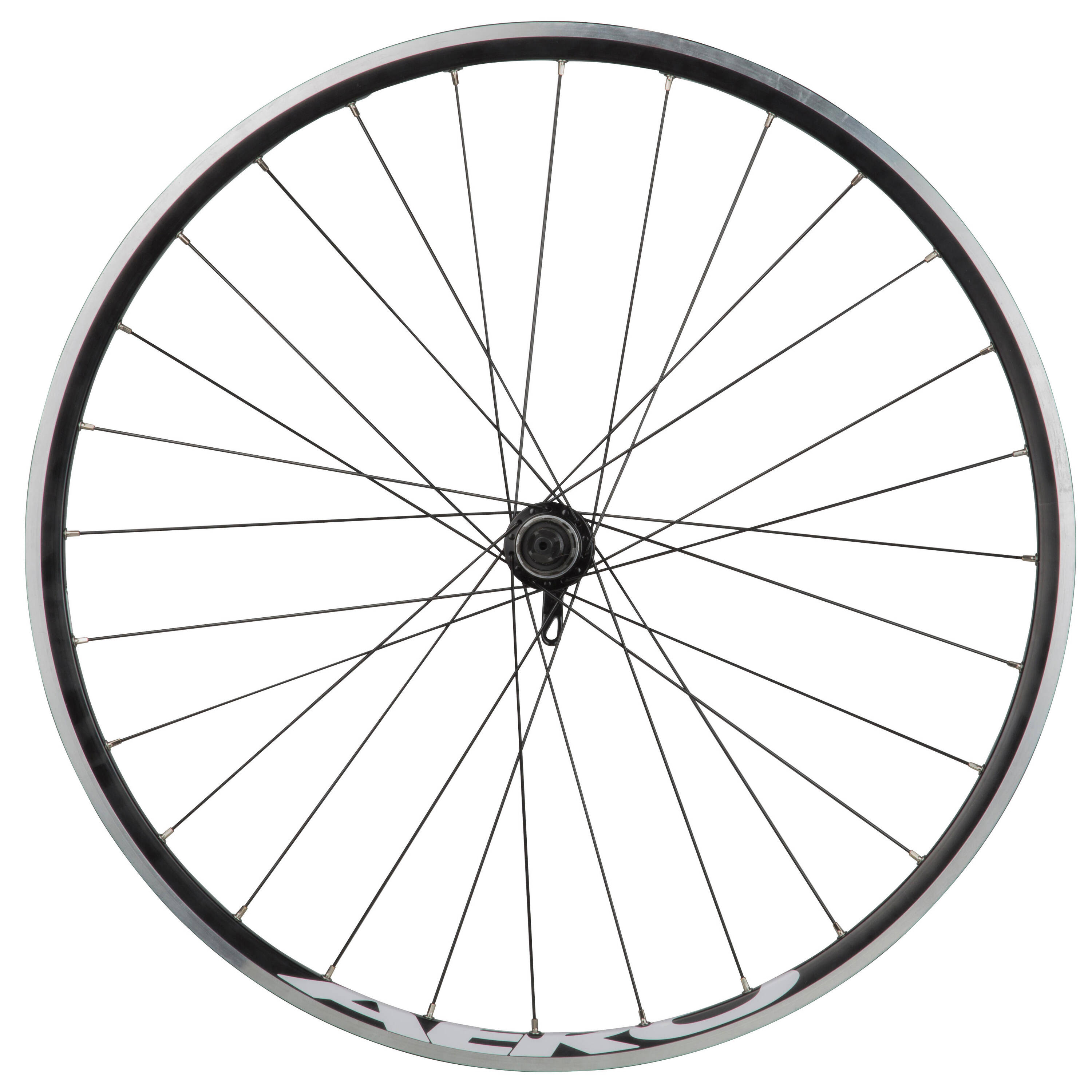Triban 520 700 Double-Walled Rear Road Bike Wheel with Cassette -  1