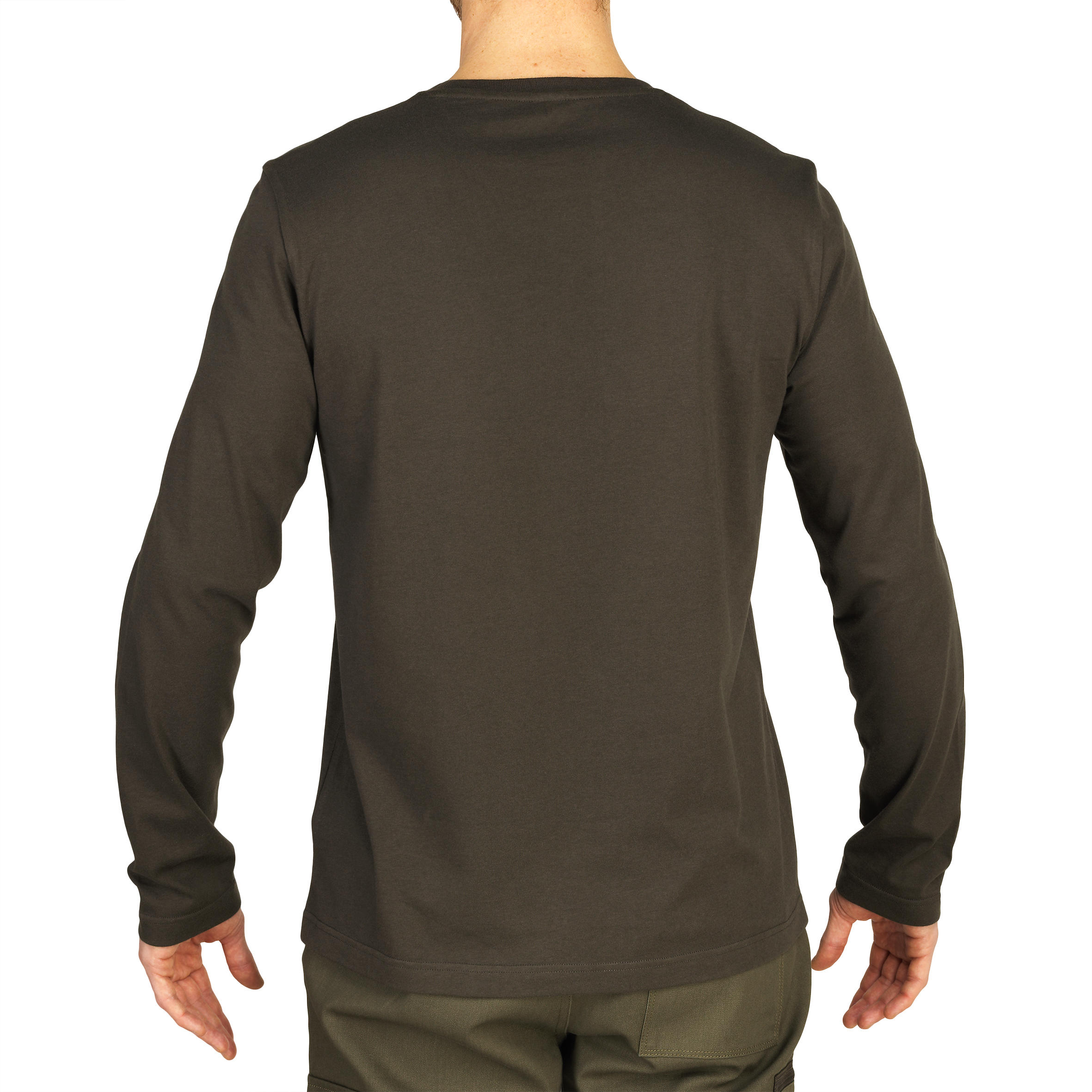 green t shirt front and back