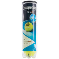 TB920 TENNIS BALLS 4-PACK - YELLOW