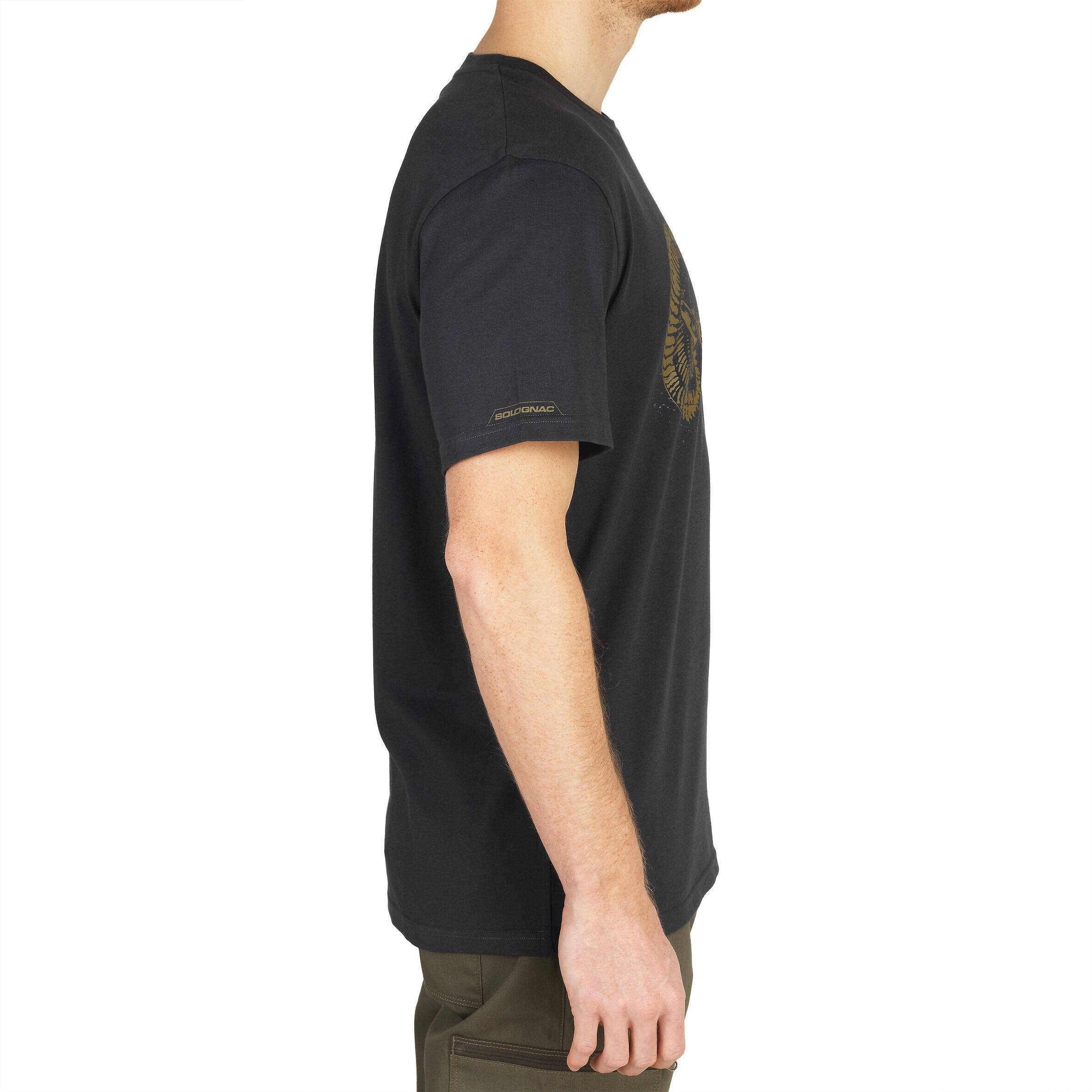 Cotton short-sleeved hunting t-shirt 100 -  5