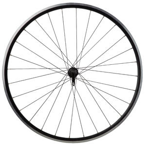 Rueda Bicicleta Carretera 700" Delantera V-Brake Doble Pared Negro
