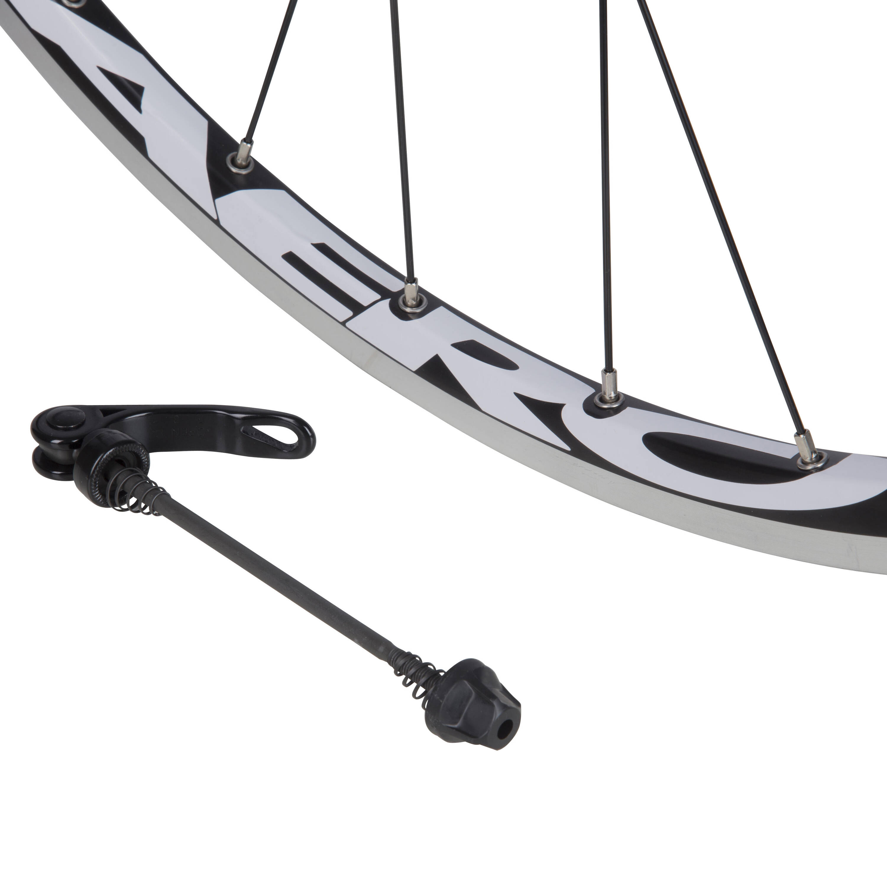 Triban 520 700 Double-Walled Front Road Bike Wheel -  3