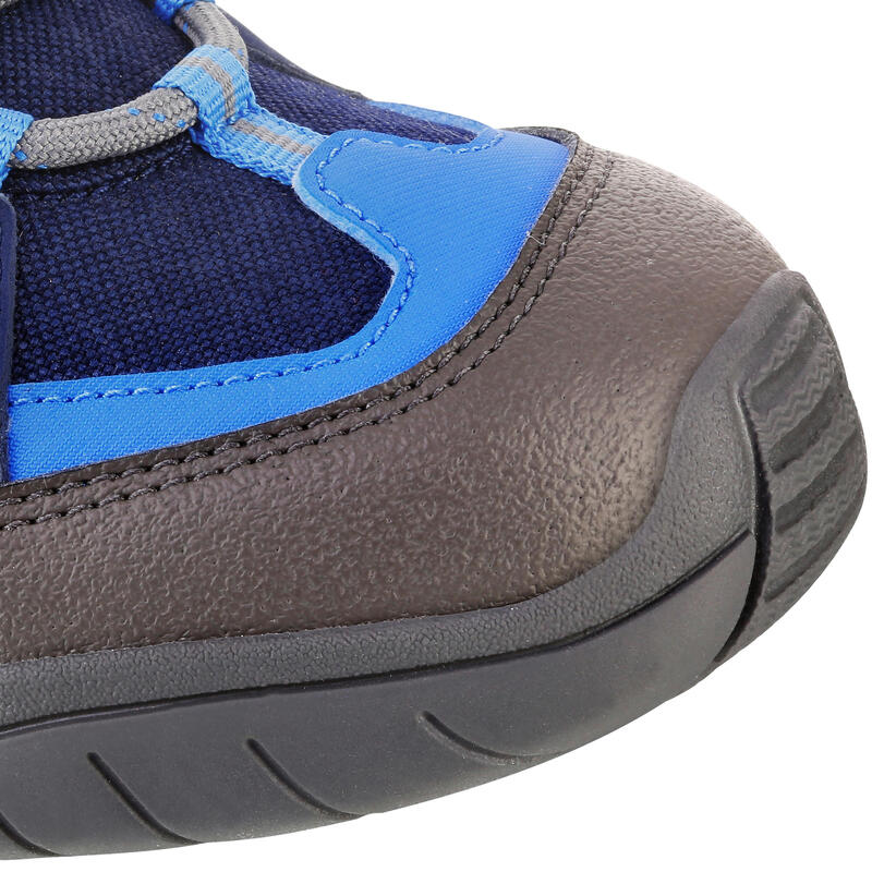 Chaussures de randonnée enfant NH500 Mid imperméables JR bleu