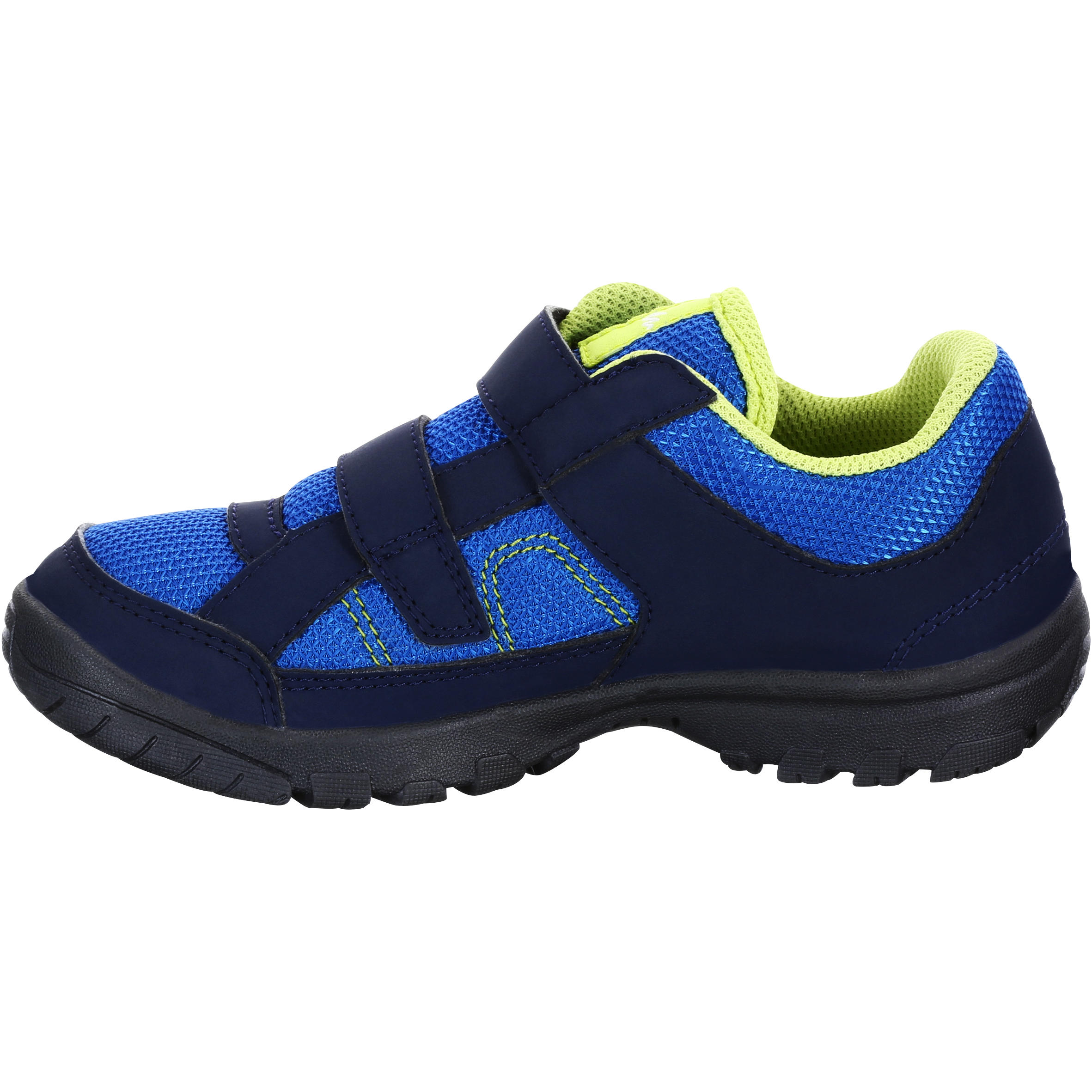 

Kid's Hiking Shoes MH100 JR - Blue -  By QUECHUA | Decathlon