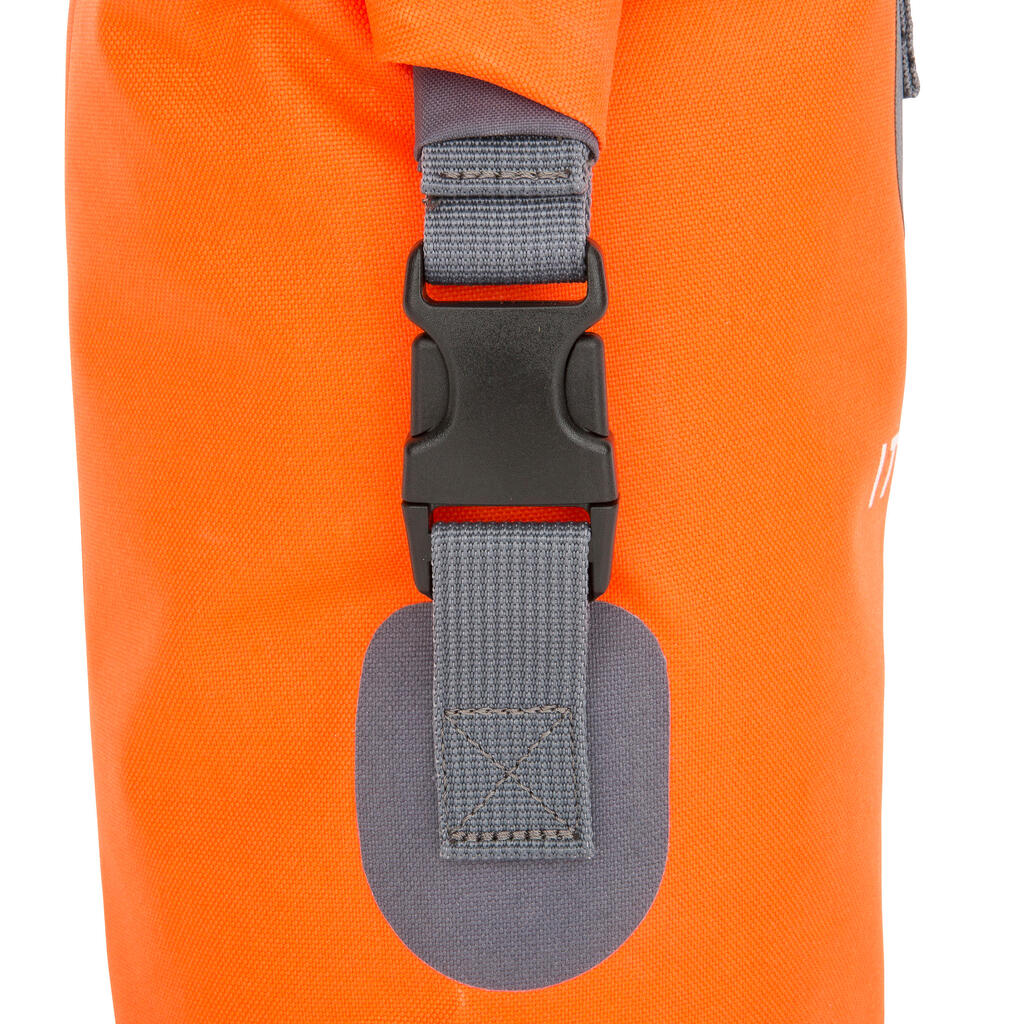 Wasserfeste Tasche 5 l orange ohne Umhängegurt