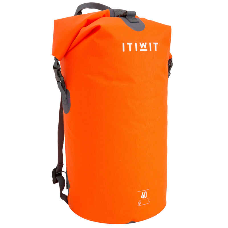 Waterproof Dry Bag 40L - Orange