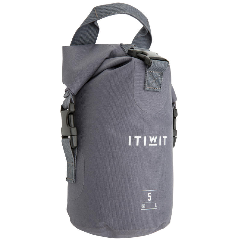 5L Watertight Duffel Bag Grey 5L Watertight Duffel Bag Grey