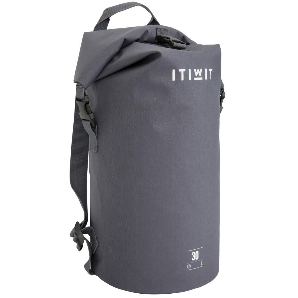 Waterproof Dry Bag 30L - Grey