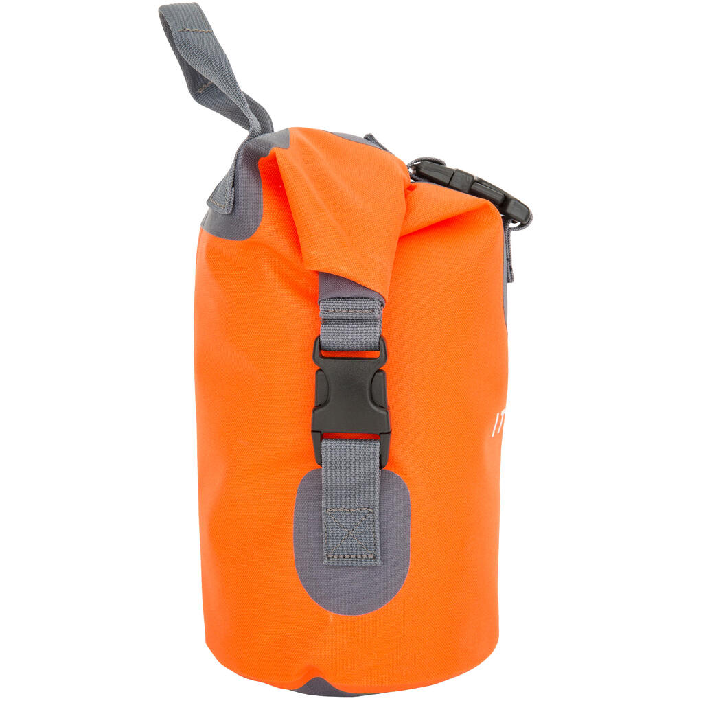 Wasserfeste Tasche 5 l orange ohne Umhängegurt