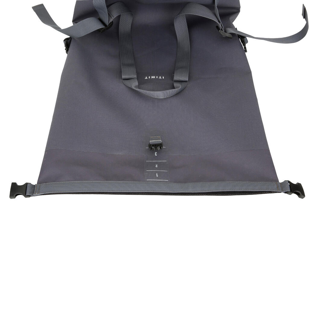 Wasserfeste Tasche 60L grau