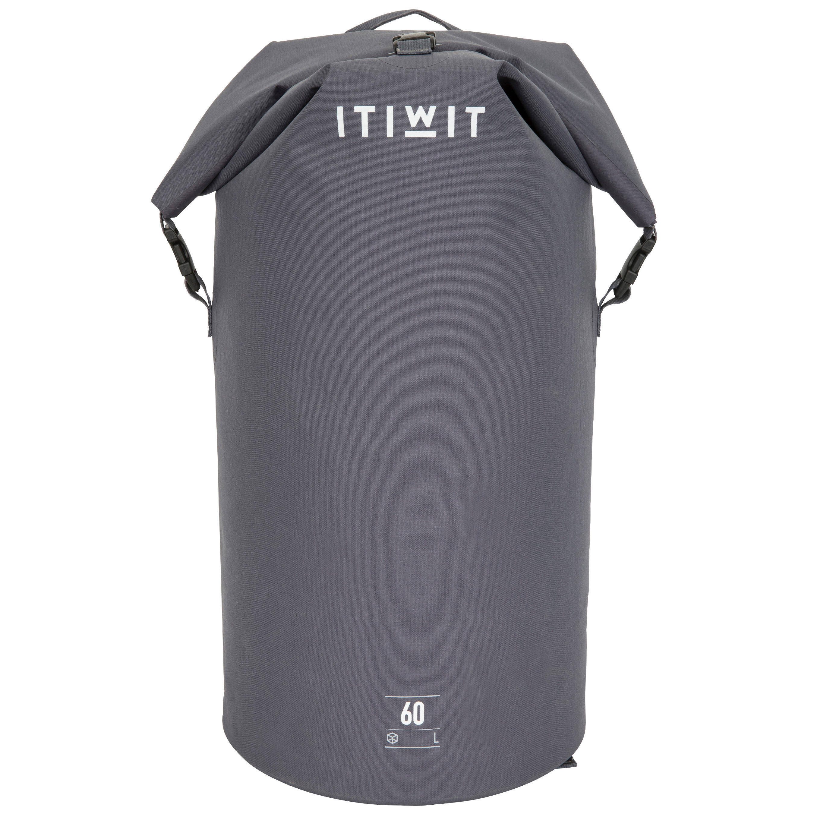 60L Watertight Duffel Bag - Grey -  4