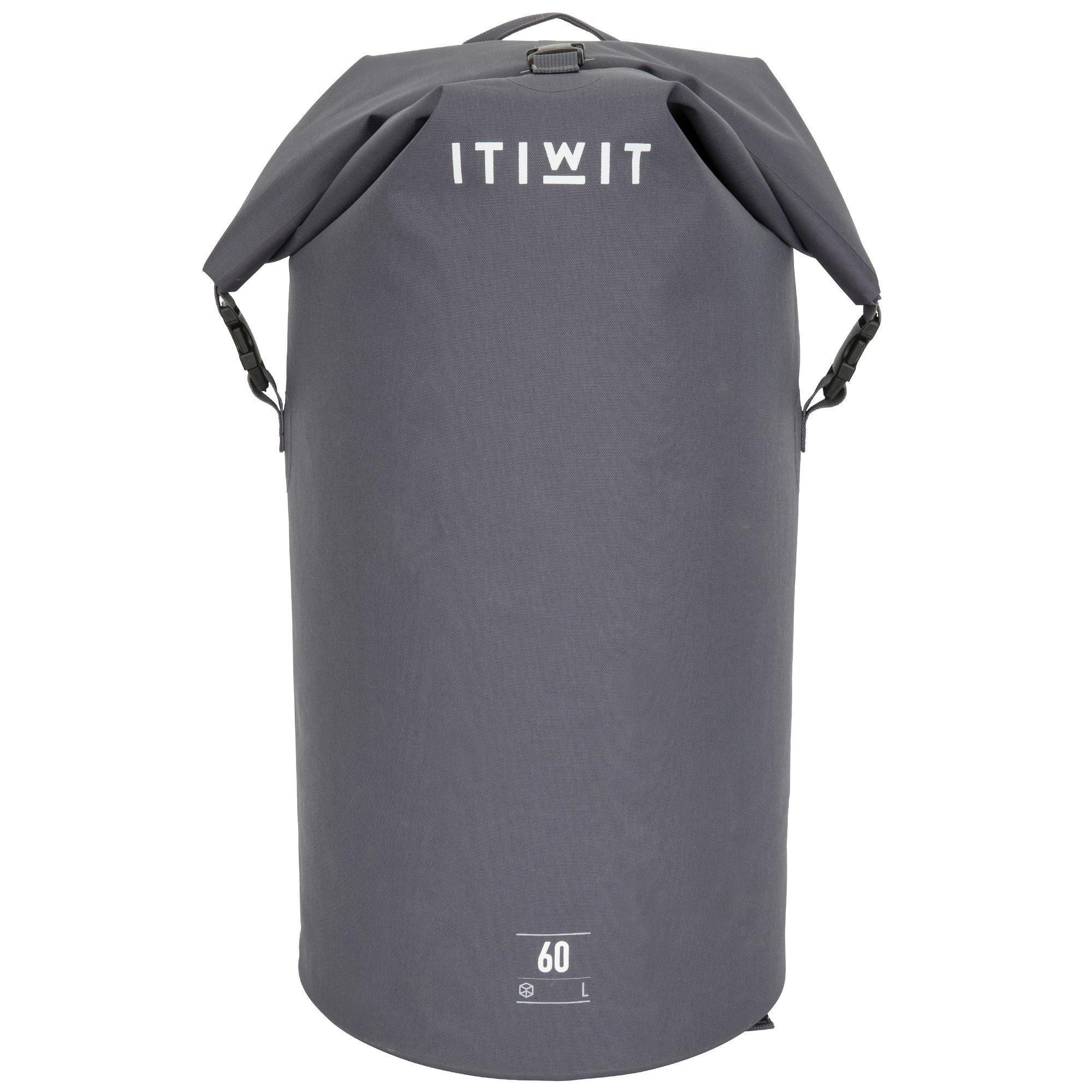 Waterproof Bag 60 L IPX6, grey 2/11