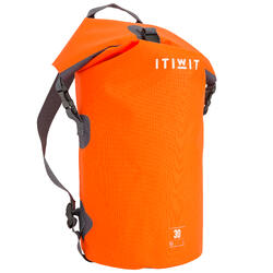 30L WATERTIGHT DUFFEL BAG ORANGE