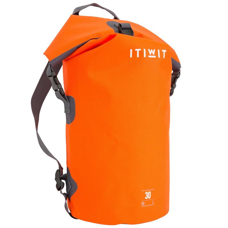 Vízhatlan táska, 30 l, narancssárga