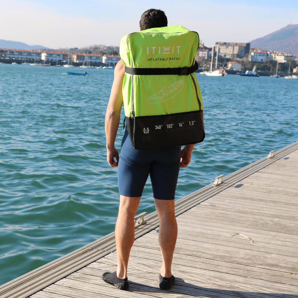 ΦΟΥΣΚΩΤΟ CANOE-KAYAK  1 ΘΕΣΗΣ ΚΙΤΡΙΝΟ