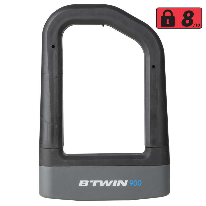 B'TWIN 900 Bike D Lock 16cm Decathlon