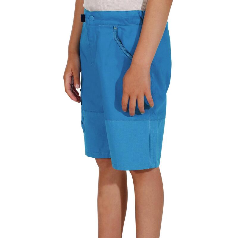 Short Randonnée enfant Hike 500 bleu