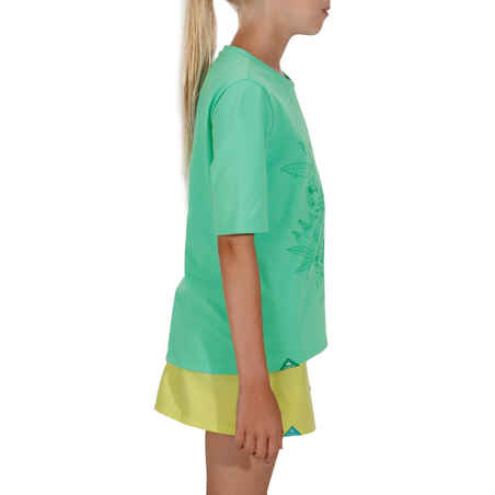 Hike 500 Girl’s Hiking T-Shirt – Green