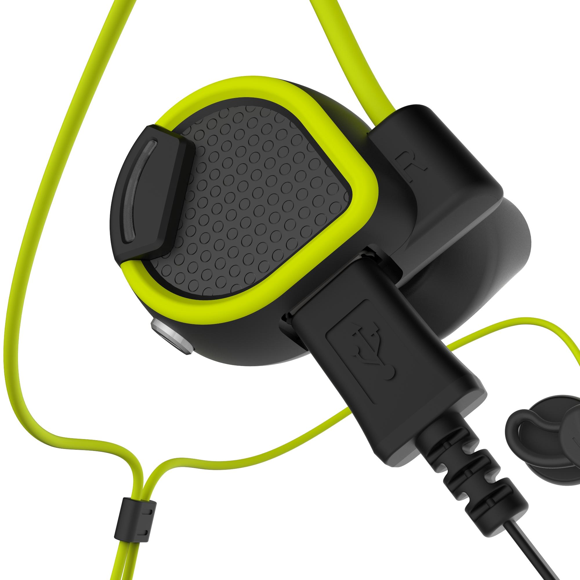 ONear Bluetooth Wireless Sports Earbuds Black Yellow 6/10