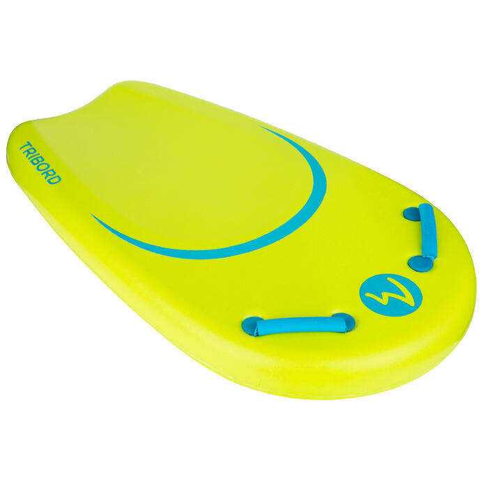 Tabla Bodyboard Olaian Bodyatu Júnior Azul con asas y leash Olaian