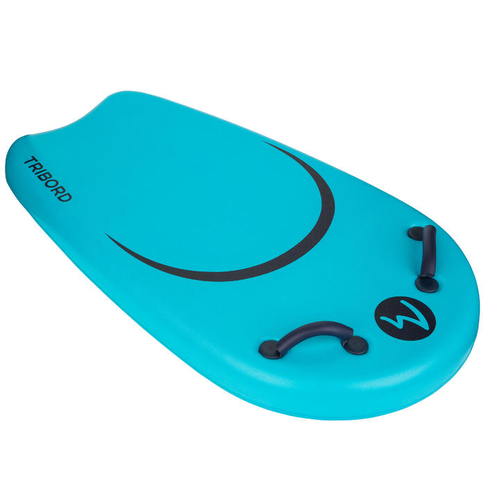 Tabla Bodyboard Olaian Bodyatu Júnior Azul con asas y leash Olaian