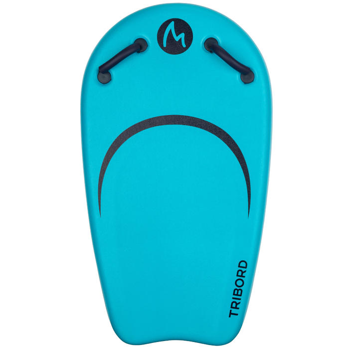 Tabla Bodyboard Olaian Bodyatu Júnior Azul con asas y leash Olaian