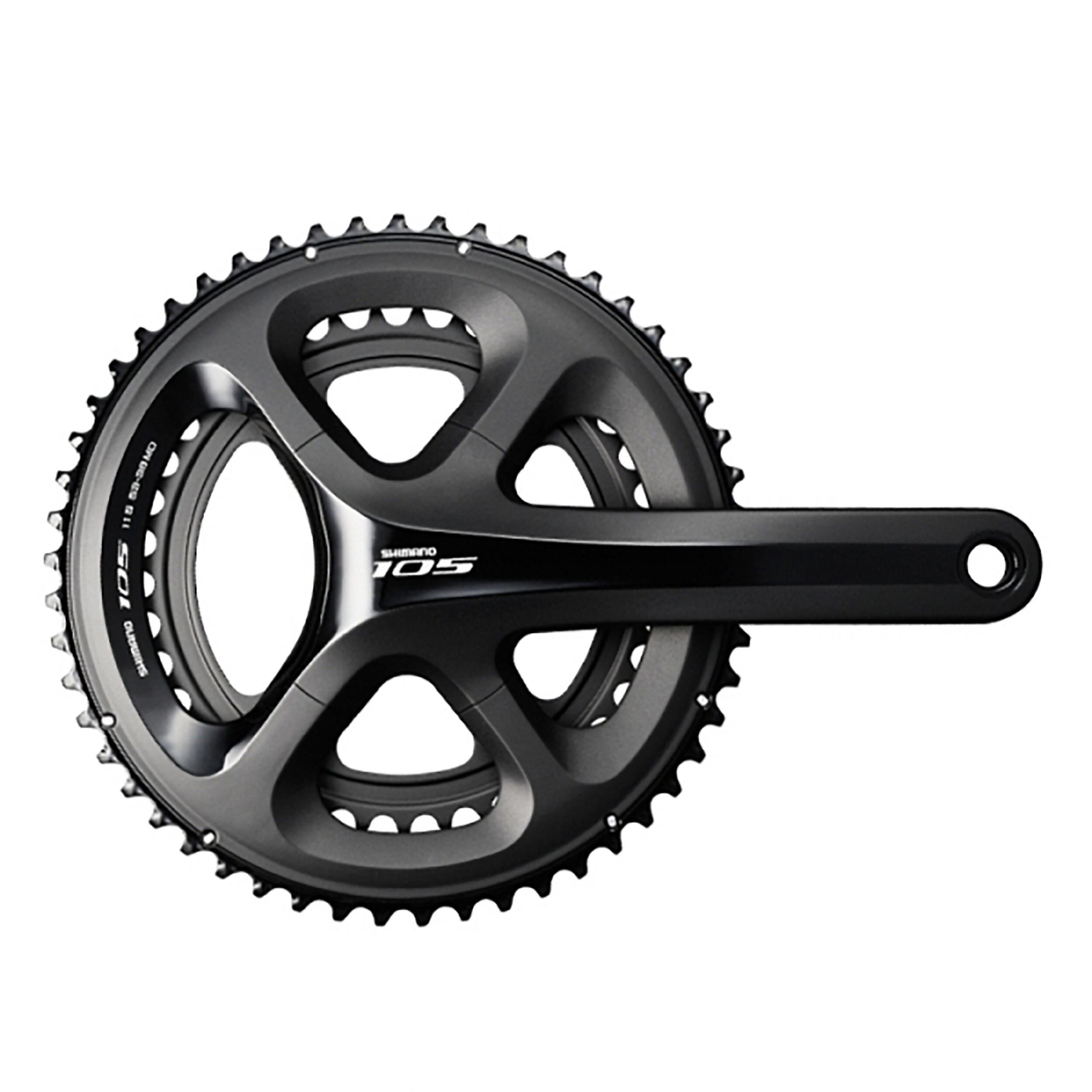 VAN RYSEL Shimano 105 11-Speeds 52x36 Mid Compact 172.5 mm Cranks Road Cycling Chainset