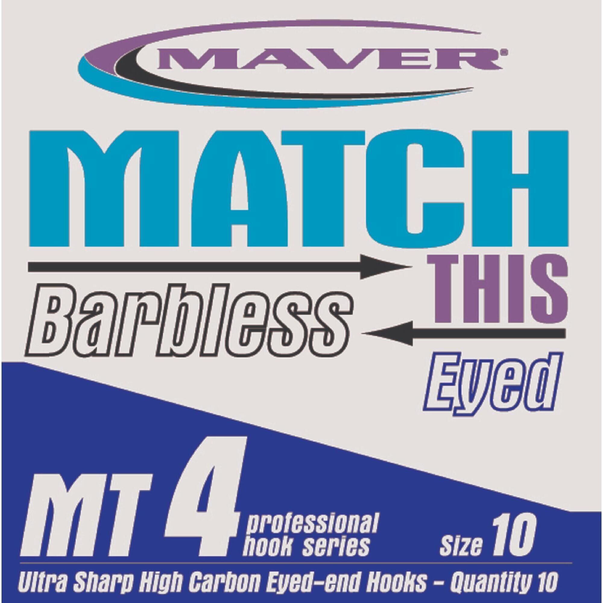 MAVER MT4 Barbless Hook