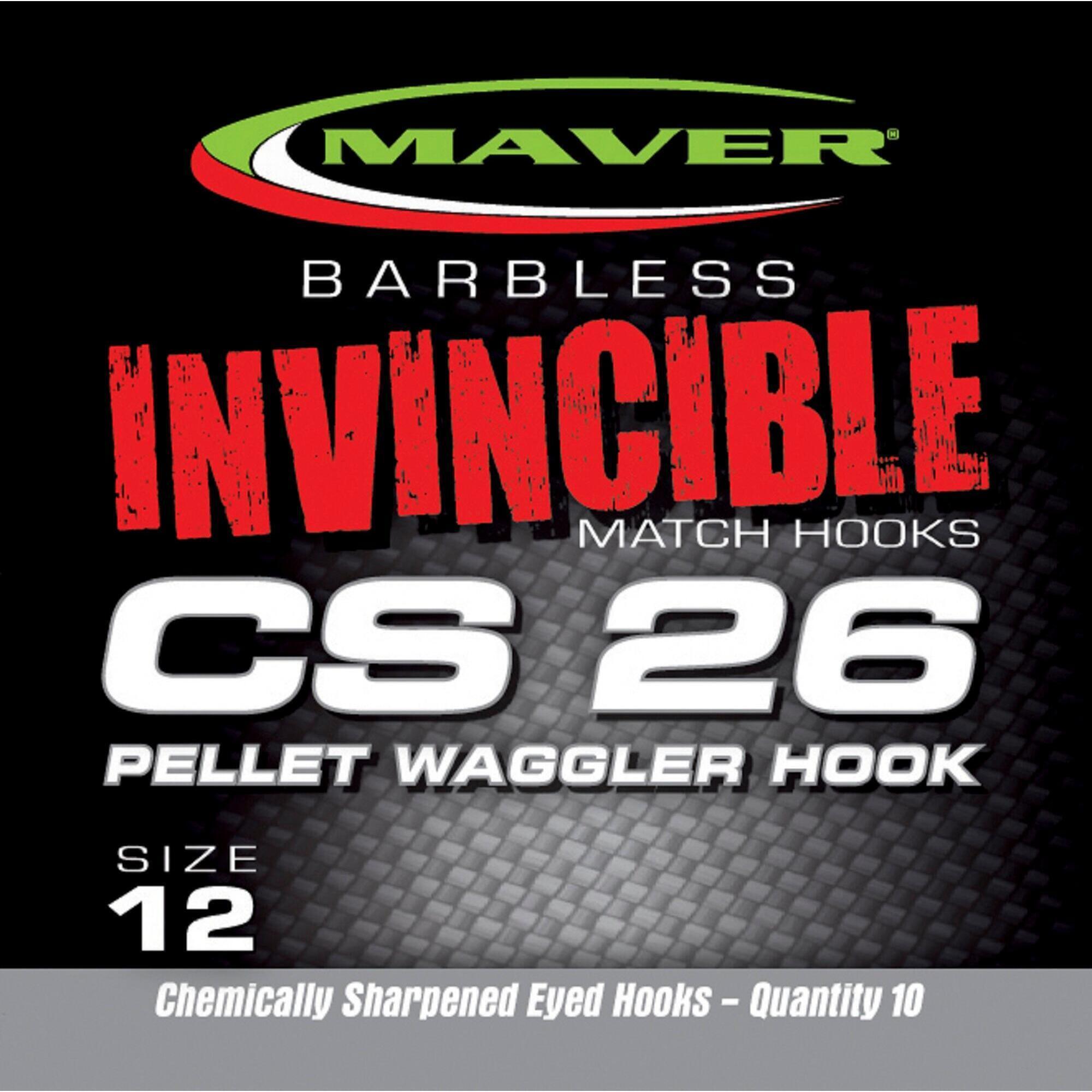 MAVER Invincible CS 26 Banded Hair Rigs