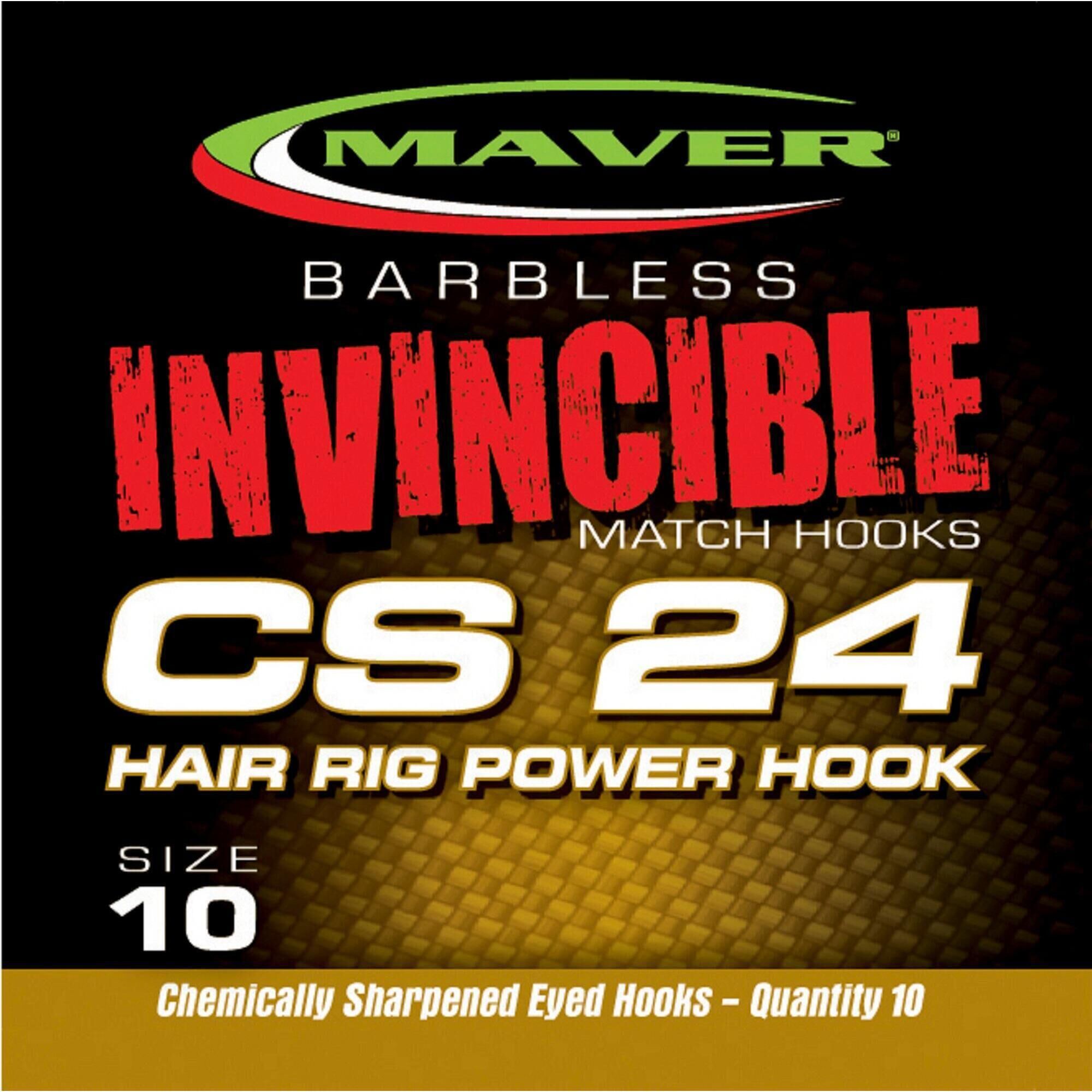 MAVER Invincible CS 24 Banded Hair Rigs
