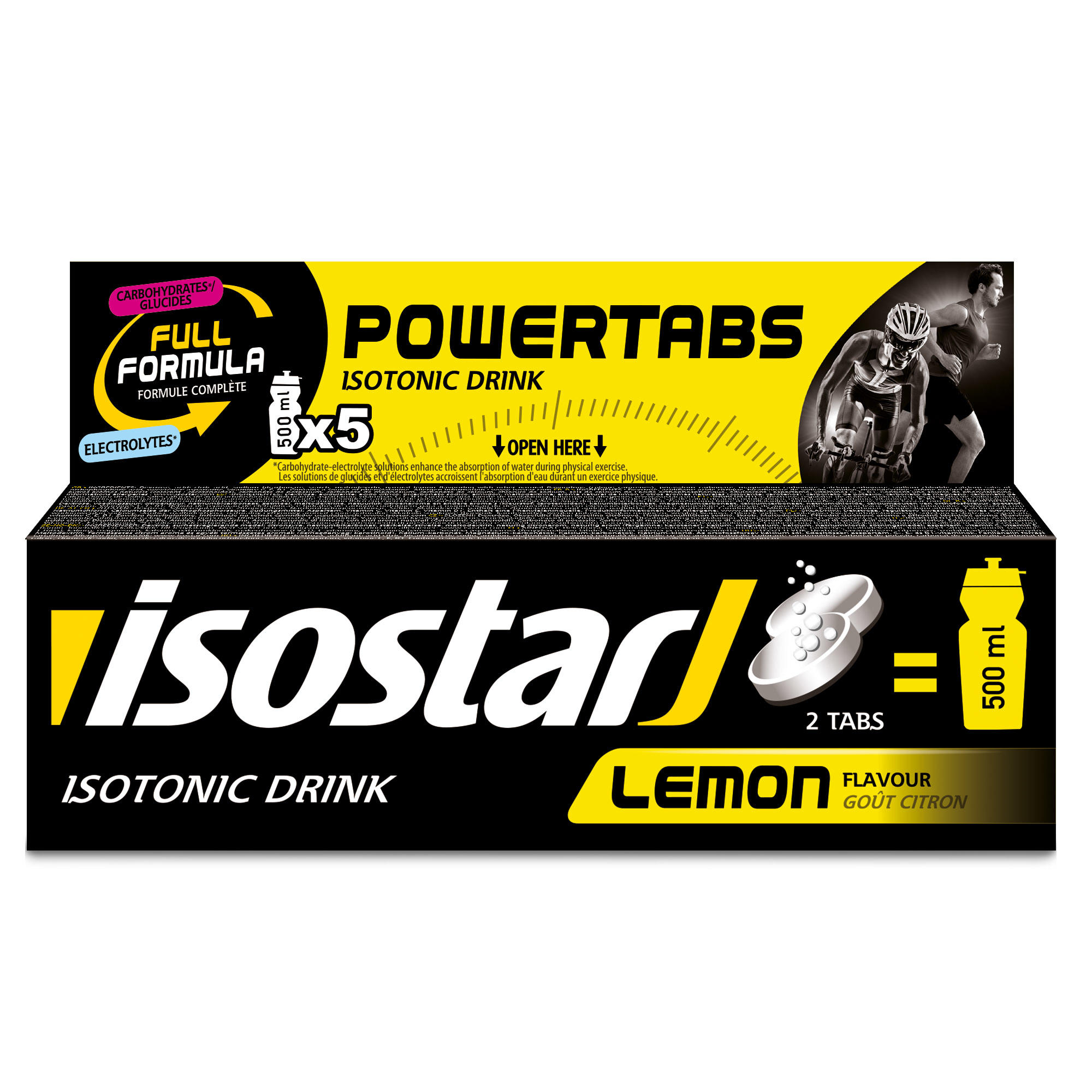ISOSTAR Bevanda isotonica compresse POWERTABS limone 10x12g