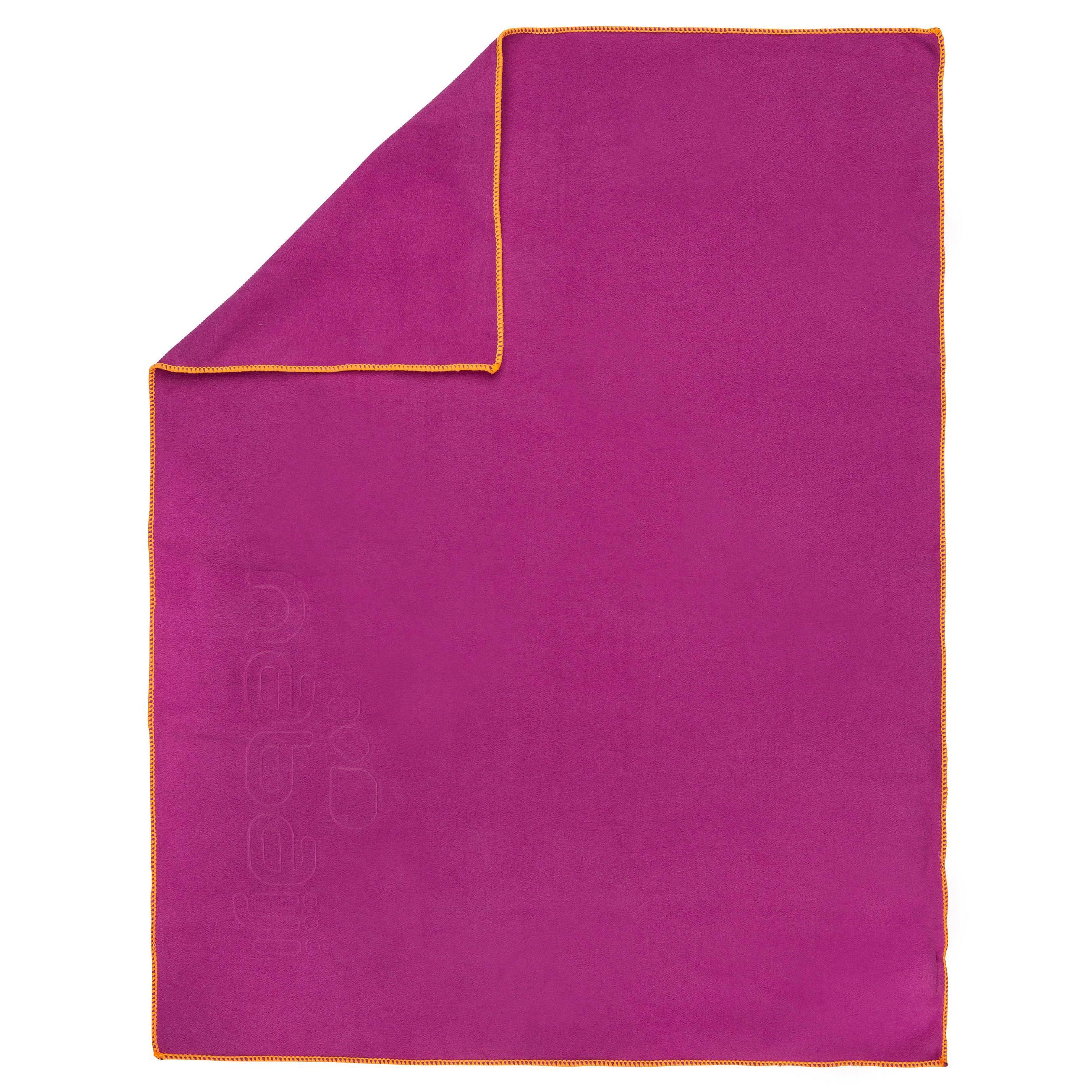 NABAIJI Ultra-Compact Microfibre Towel Size S 42 x 55 cm - Purple