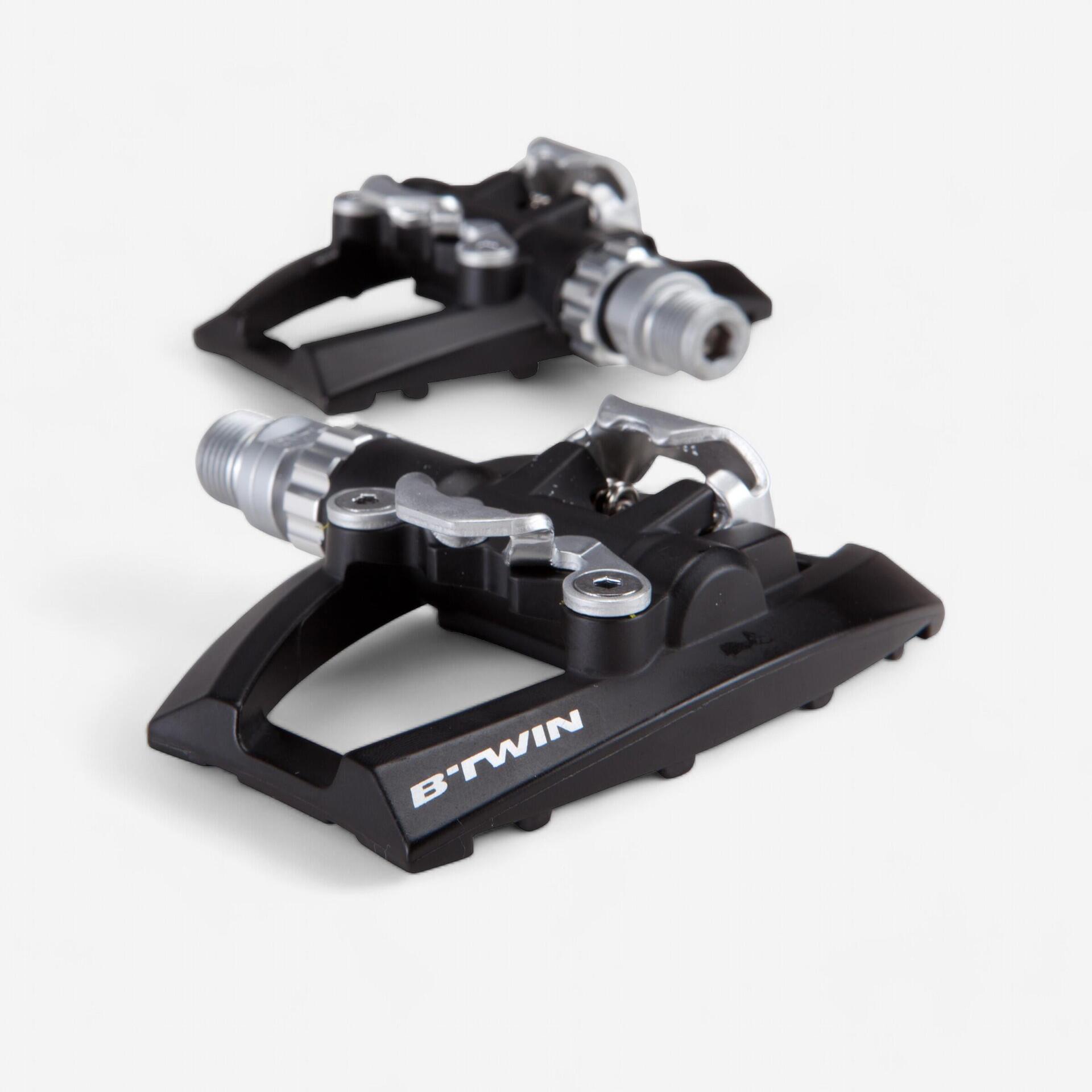 Toe Clips Mountain Bike Pedals Clipless Vs Platform Road Bike - Main Image