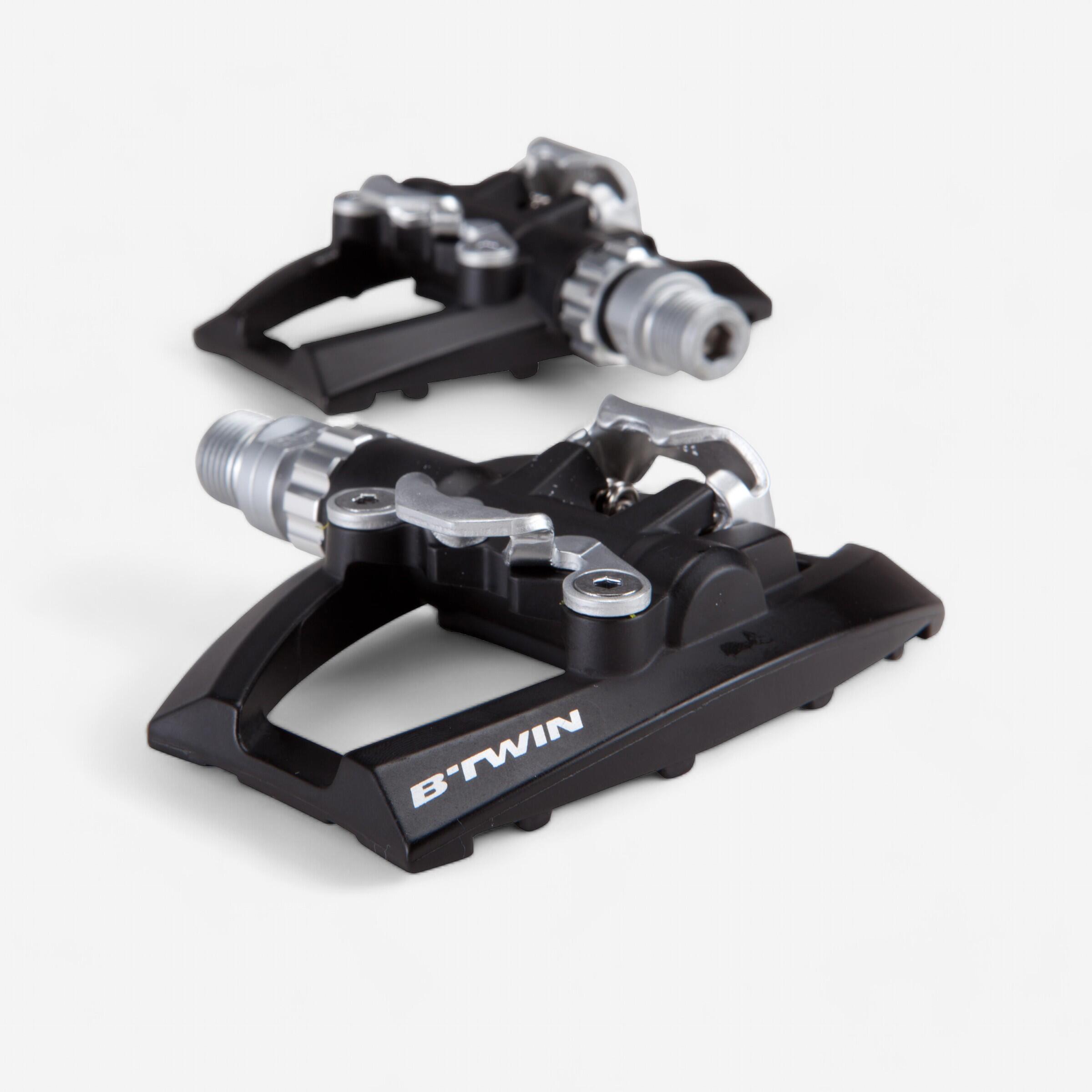 Pedali semiautomatici 500 compatibili SPD BTWIN | DECATHLON