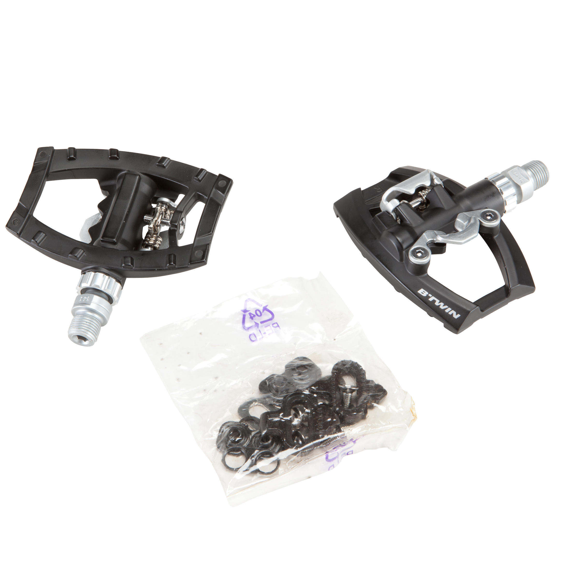 Dual sided bike pedals sale