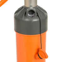 STAND-UP PADDLE DOUBLE-ACTION HIGH-PRESSURE HAND PUMP 20 PSI - ORANGE