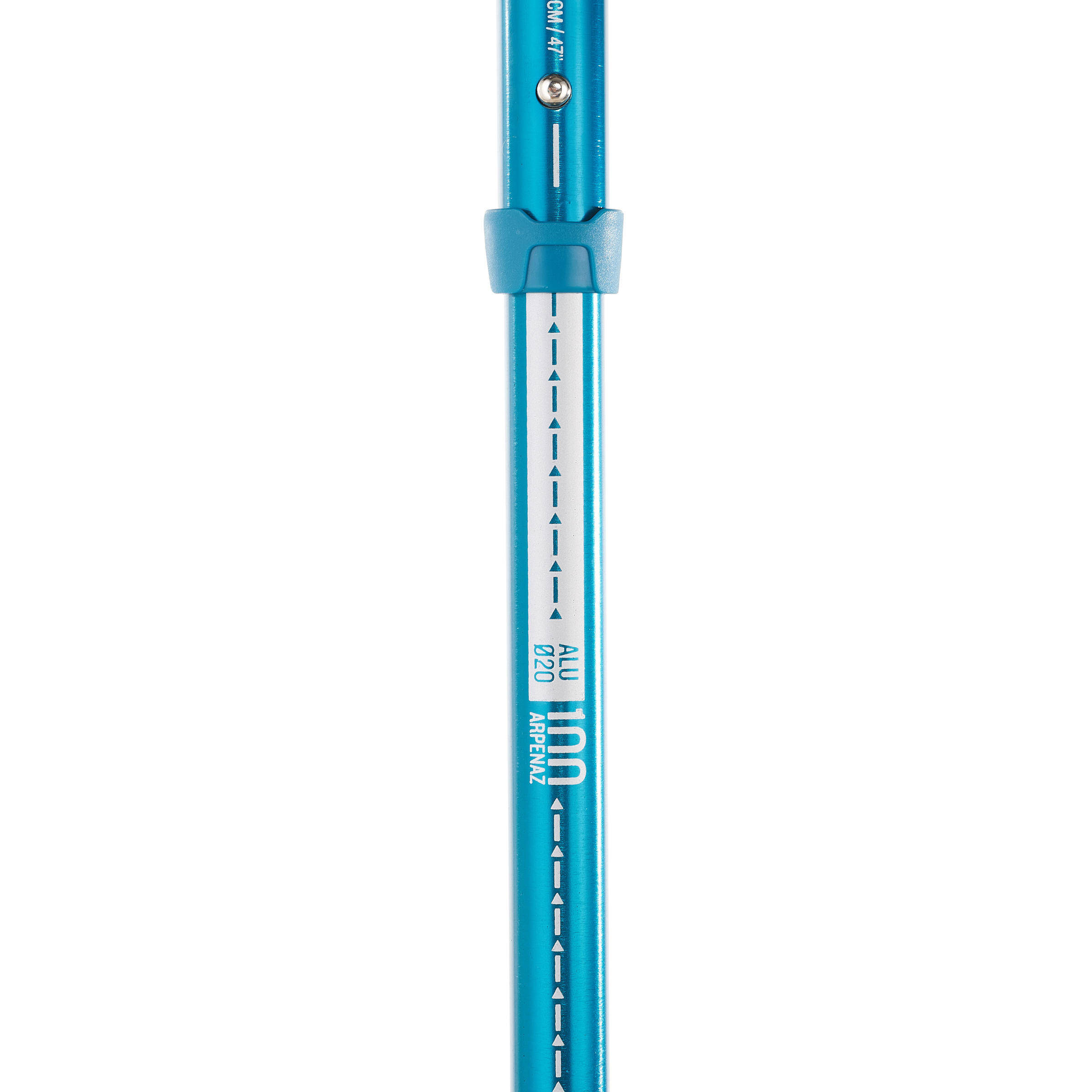 1 affordable hiking pole - MT100 blue -  1