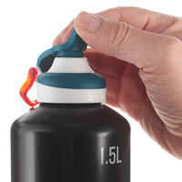 1.5L Quick-Opening Aluminium Flask - Black