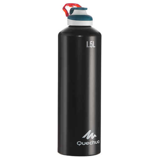 
      1.5L Quick-Opening Aluminium Flask - Black
  