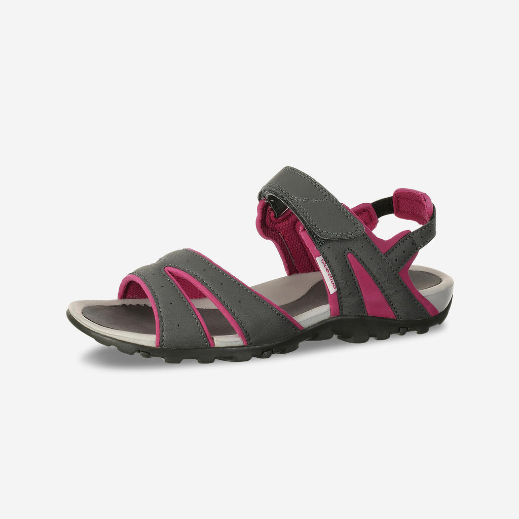 SANDALIAS SENDERISMO MUJER NH100 CAFÉ